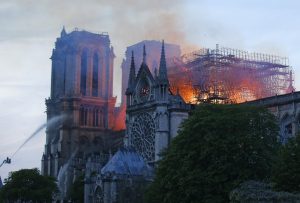 Notre Dame Cathedral burns; frequent visitor calls fire “tragic for the world”